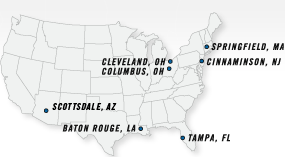 US Tank Alliance Locations Map